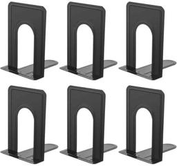 Yugge Bookend Supports Metal Book Ends Universal Economy