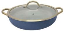 Sedona Kitchen 13" EVERYDAY PAN with Glass Lid