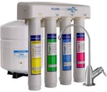 PURE BLUE H20 4-Stage Reverse Osmosis Water Filtration System