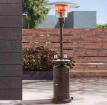 Member's Mark Bronze Patio Heater with LED Table