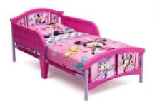 Delta Children Minnie Mouse Plastic Toddler Bed