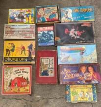 Lot of Vintage board games