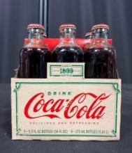 LIMITED EDITION Coca-Cola 1899 Bottle 2007 9.3 Oz. 6 Bottles Collectable
