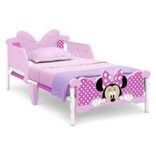 Minnie Mouse Minnie Mouse 3D Toddler Bed by Delta Children, Toddler Bed