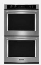 Kitchen Aid 30? 10 Cu. Ft. Electric Double Wall Oven - KODE500ESS