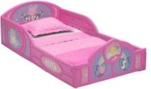 Delta Children Peppa Pig Plastic Sleep and Play Toddler Bed