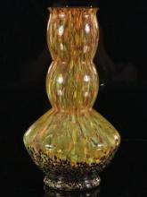 "End of Day Glass" Style Vase