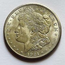 1921 Morgan Silver Dollar MS63