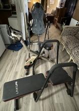 Lot of exercise machines