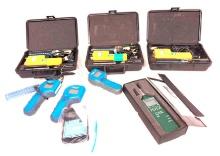 Delmhorst Moisture Mapping Meters, Extech Humidity and Temperature Meter & a Digital Manometer