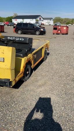 Cushman Flat Bed Cart