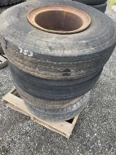 4 Tires and Wheels 10.00 x 15