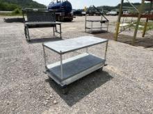 Small Stainless Steel Table/Cart