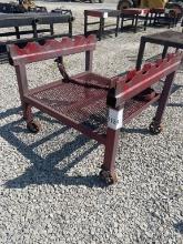 Pipe Table with Wheels