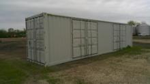 40' Double Side Door Shipping Container