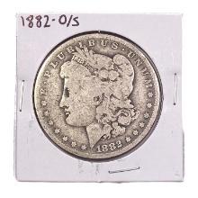 1882-O/S Morgan Silver Dollar FINE GRADE