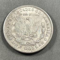 1921-D Morgan Silver Dollar, 90% silver