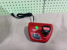Milwaukee M12 Charger and M12 2.0 AH Battery, both appear unused