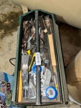 Tool box w/ tools - Wrenches, Screwdrivers