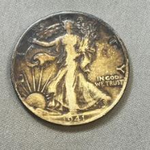 1941 US Walking Liberty Half Dollar, 90% Silver