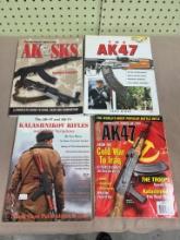 3- Kalashnikov Books and one Magazine