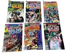 John Carter Warlord of Mars, nos. 3, 17, 22, 23, 24, 26