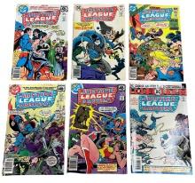 6- Justice League of America nos. 132, 136, 157, 164, 165, 166,