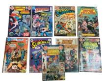 9- Superman Related Comic Books, see list below