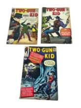 3- Two-Gun kid comic books, 66, 68, and 77