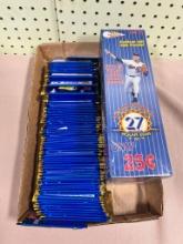 Nolan Ryan Express 70 packs all appear opened + empty retail box