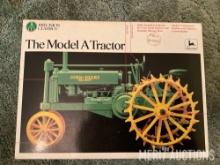 John Deere Model A toy tractor
