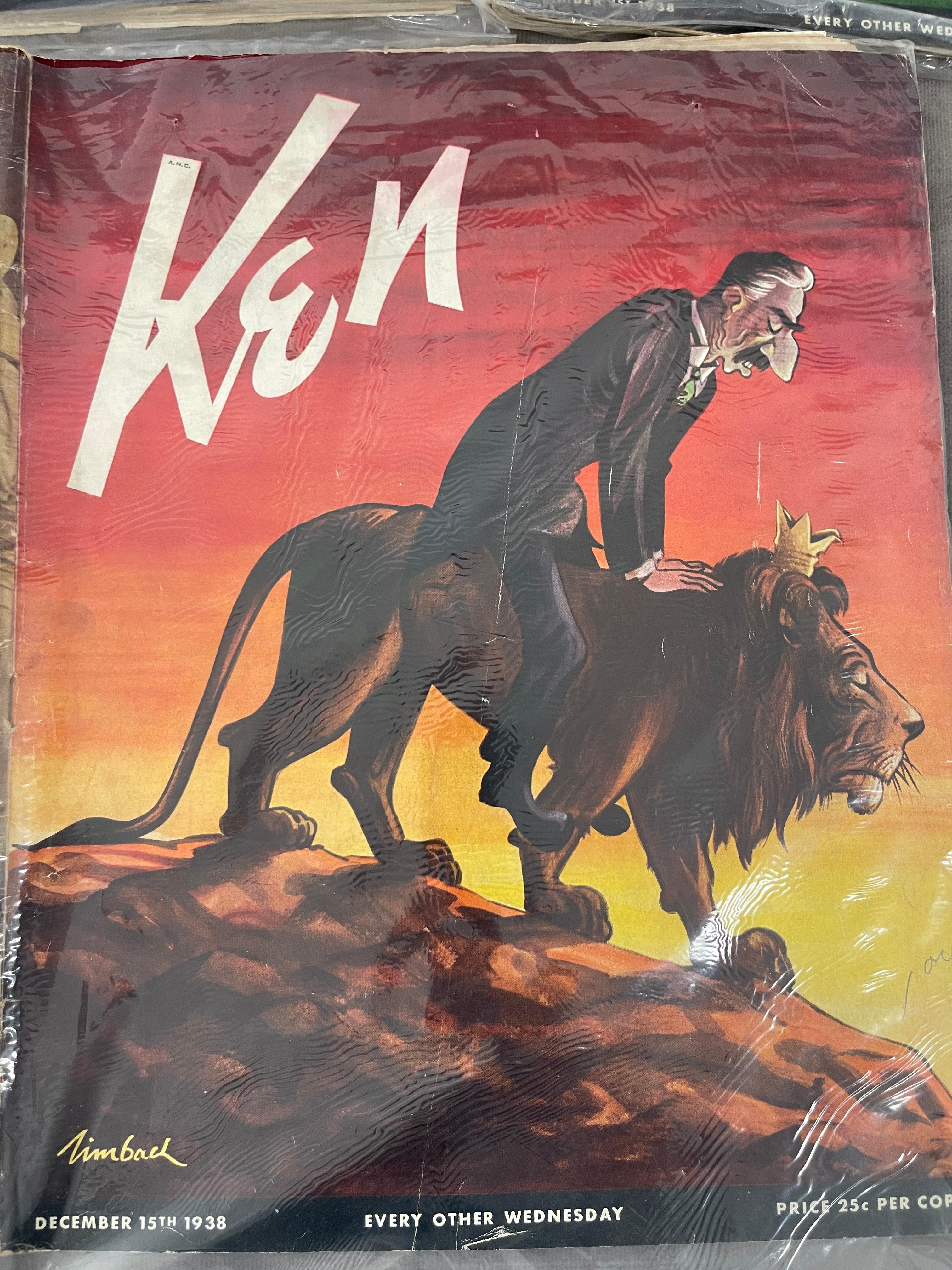 Vintage 1938-1939 Ken Magazine Lot