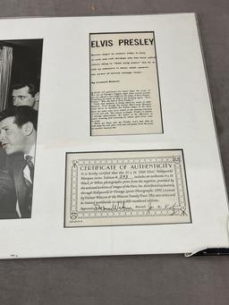 Vintage Elvis Presley "1960 Elvis" Hollywood Marquee Series Edition #293 Original Photo W/ COA