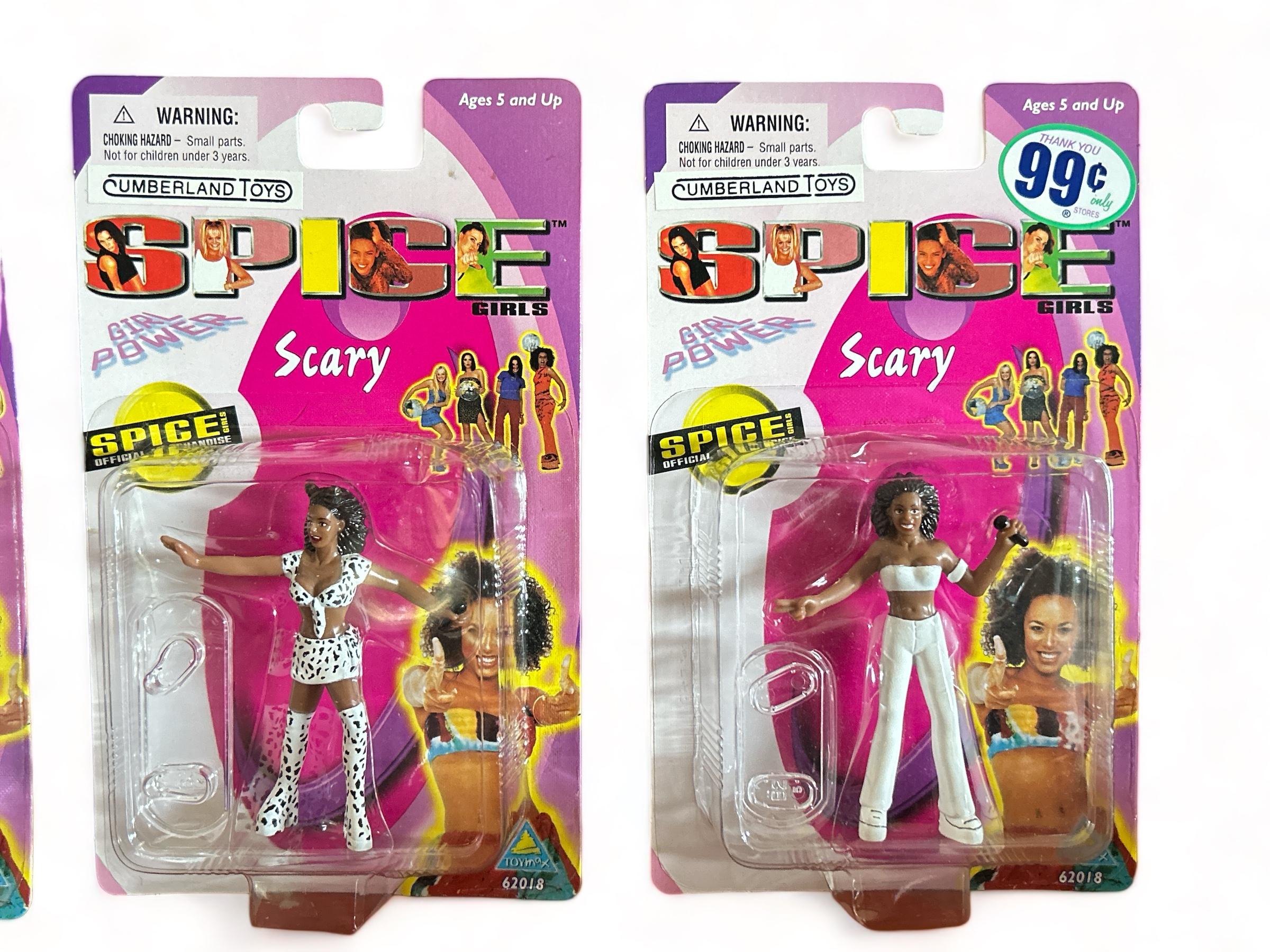 Four Spice Girls "Scary Spice" 3" figures