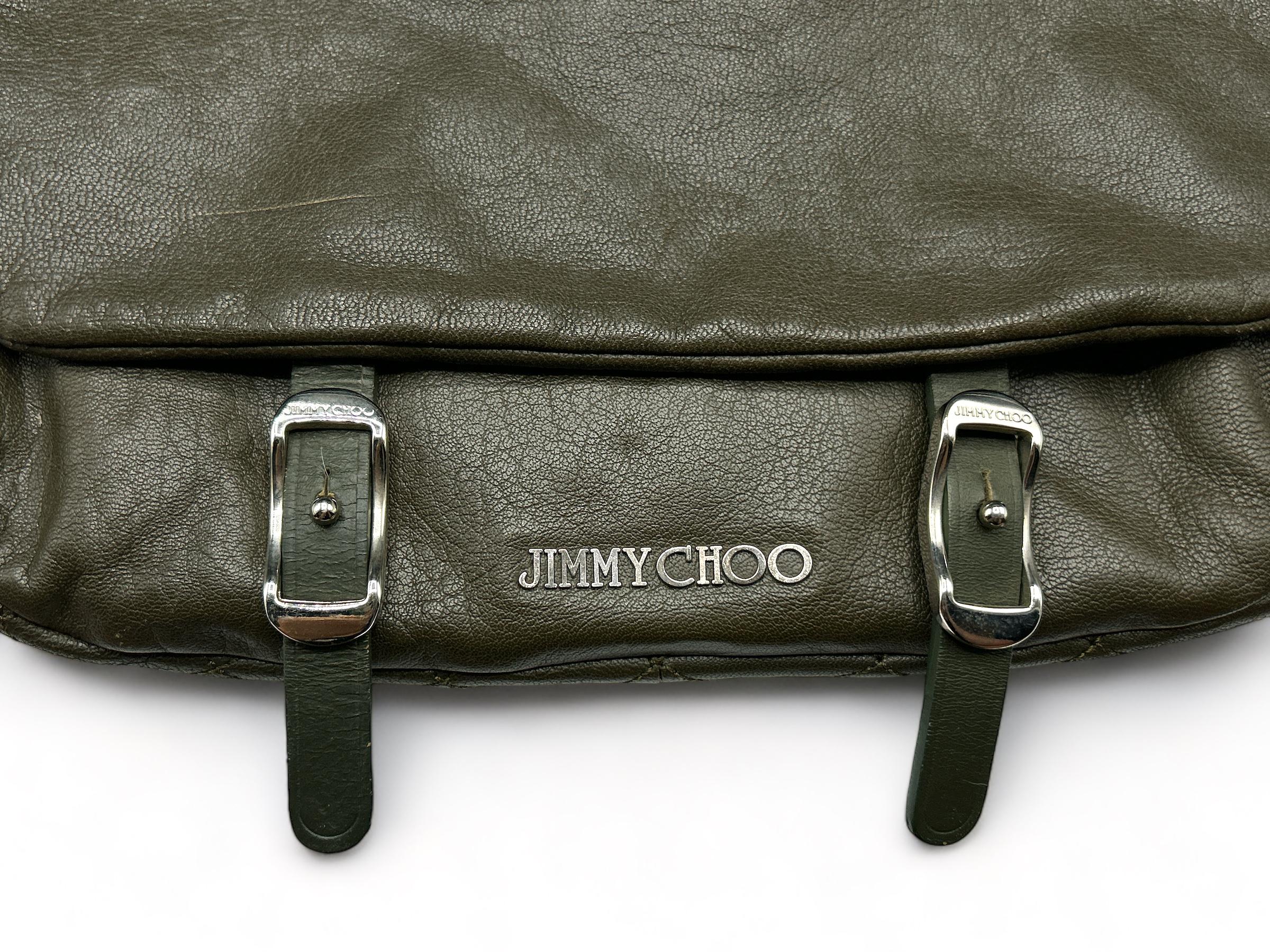 Green Jimmy Choo purse