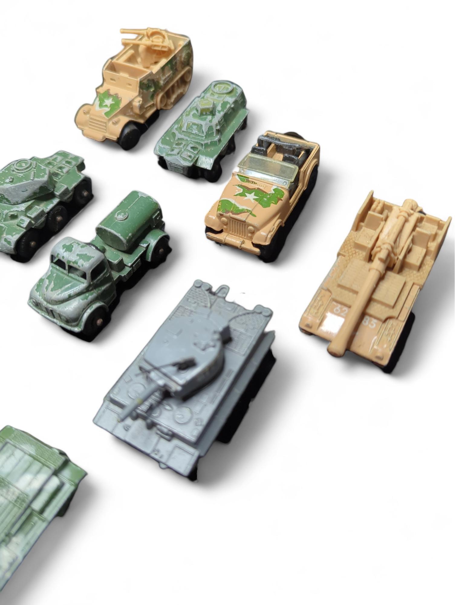 1960's-1980's Hot Wheels, Matchbox Army tanks and vehicles