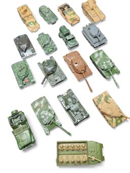 1960's-1980's Hot Wheels, Matchbox Army tanks and vehicles