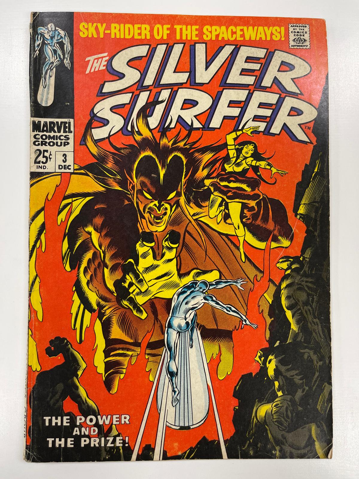 Silver Surfer #3 Marvel 1968 1st Mephisto Appearance by Buscema