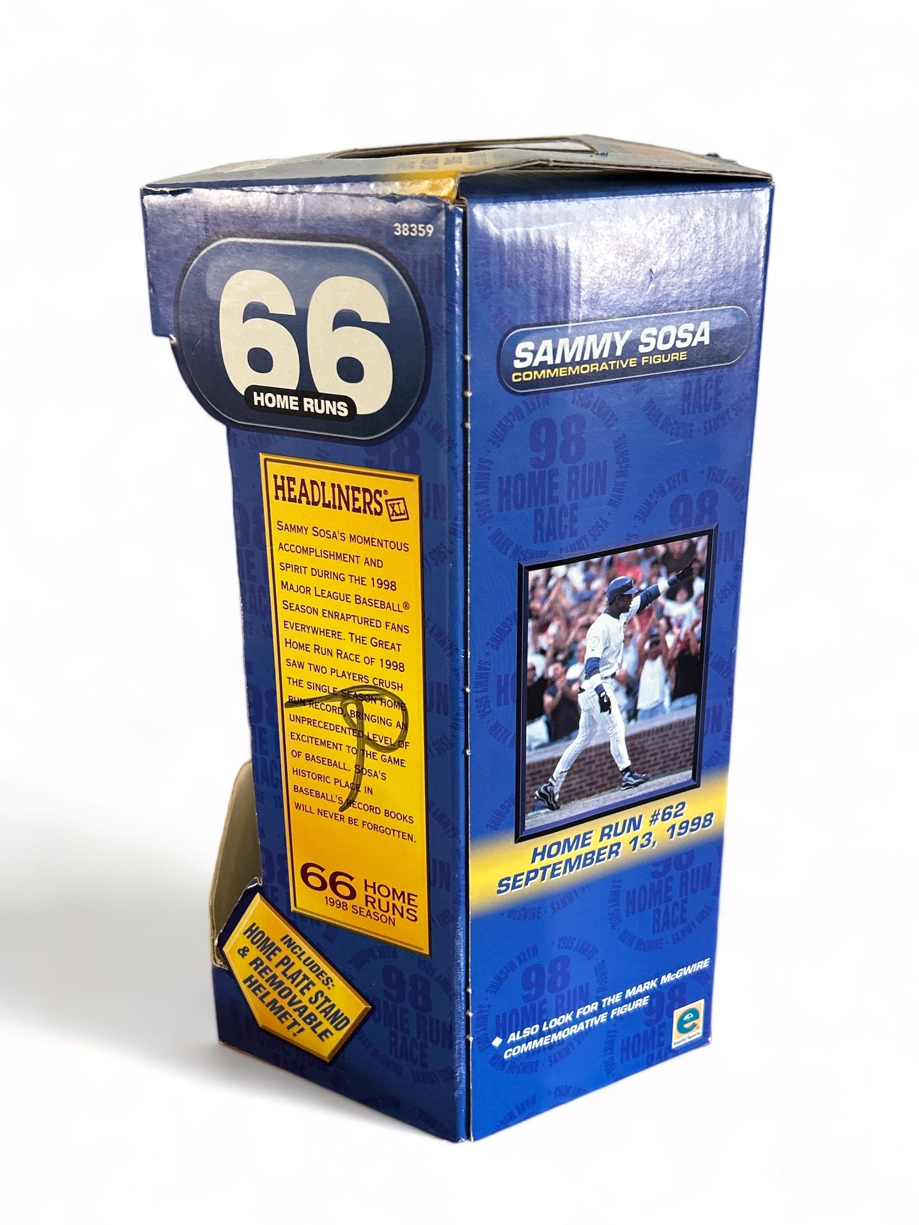 Sammy Sosa 66 Home Run Headliners XL Commemorative Figurine
