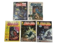 Marvel Star Lord Vintage Giant Size Comic Book Magazine Lot