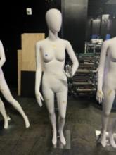 FEMALE BODY MANNEQUIN - FEMALE 5.8" APPROX - REALIST ADJUSTABLE WITH STAND