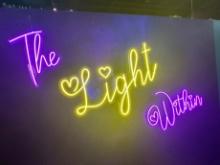 "THE LIGHT WITHIN" LED NEON LIGHTS