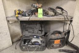 Lot of Power Toolsfor Parts (Not Working)