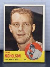 Dave Nicholson 1963 Topps #234