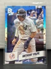 Anthony Volpe 2024 Topps Big League Blue Foil Parallel #268
