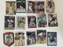 Lot of 15 MLB Cards - Reggie Jackson, Griffey, Bonds, Big Unit, Piazza, Maddux