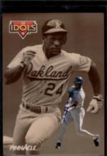 Ken Griffey Jr. Rickey Henderson 1992 Pinnacle The Idols #283