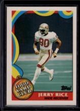 Jerry Rice 1989 Topps 1000 Yard Club #5