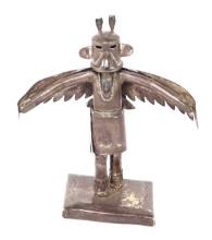 Jeffrey Castillo Vintage Kachina Doll, Silver 70 grams