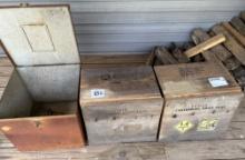 Antique Wood boxes